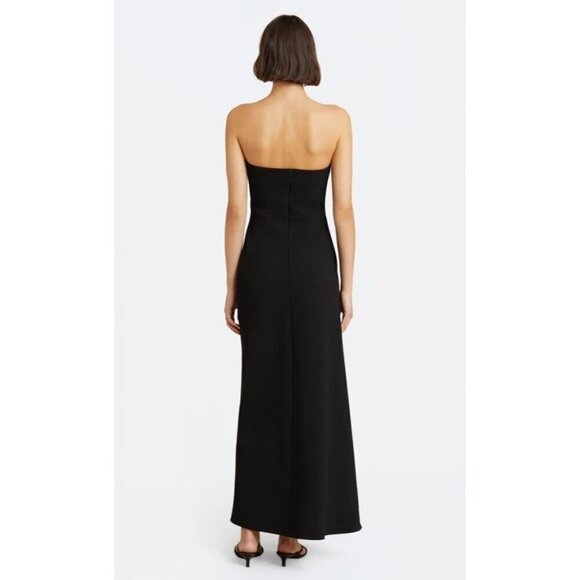 Bec & Bridge Ryan Strapless Gown Dress Black Womens Size US 6 - Picture 4 of 9